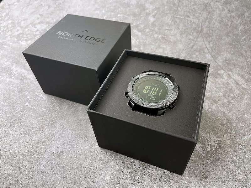 North Edge Apache Tactical Outdoor Watch with Silicone Strap