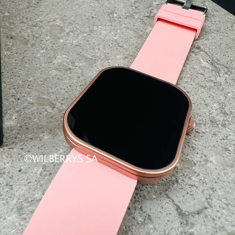 R1,900.00 NORTH EDGE Women Elitist Bluetooth, Music, Health Smart Watch!! ROSE GOLD PARIS PINK