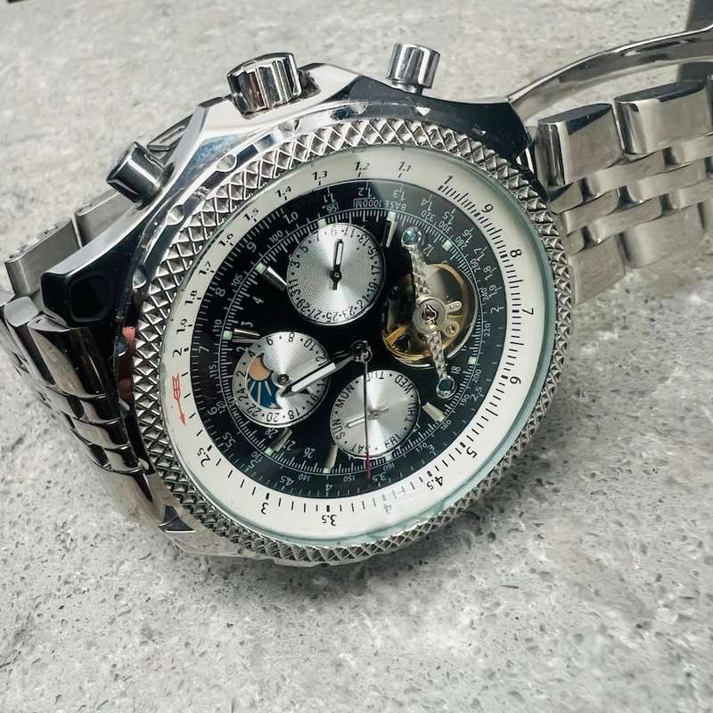READ B4 BIDDING!! 150pcs Ever Made: KOTTE & CO. Germany Men THICK/HEAVY 50MM MOONPHASE NON FUNCTIONA