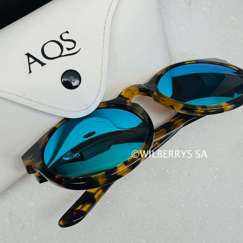 rrp R3999.00 AQUASWISS Mens Benni Acetate Round Mirror Lens Sunglasses **100% AUTHENTIC, NEW!!