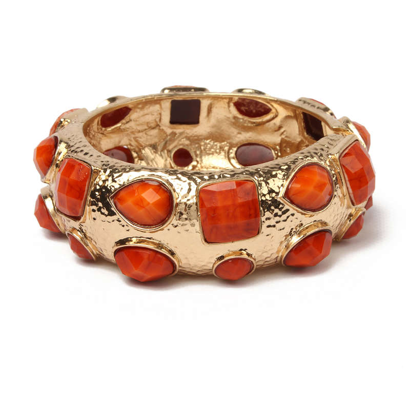 l@@k!!Retail: R1650.00 AMRITA NEW YORK Shelter Island Cuff Coral hot!!!