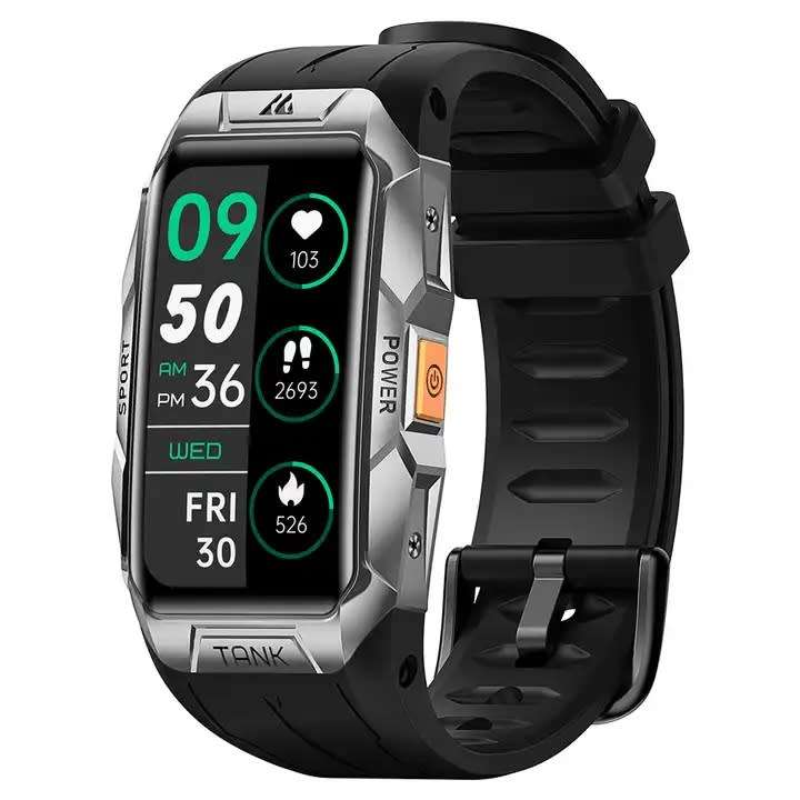 KOSPET TANK X1 Smart Watch | Smart Band SILVER / BLACK