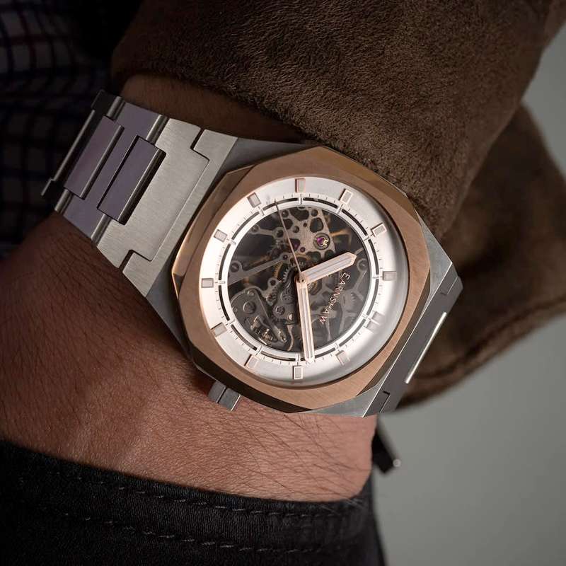 THOMAS EARNSHAW DRAKE SKELTON OPEN HEART AUTOMATIC  Watch