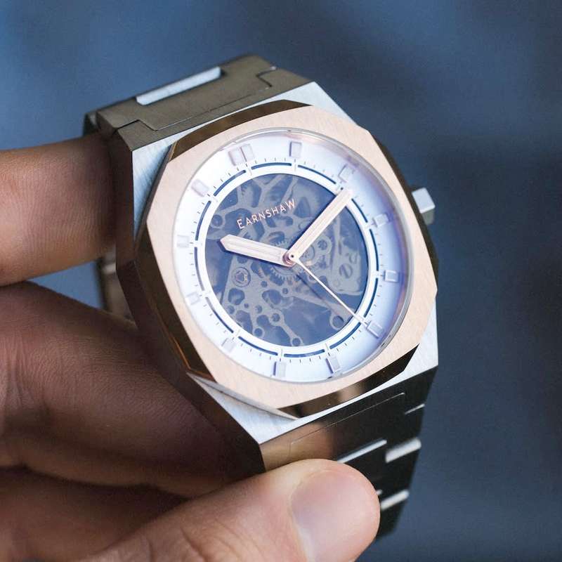 THOMAS EARNSHAW DRAKE SKELTON OPEN HEART AUTOMATIC  Watch