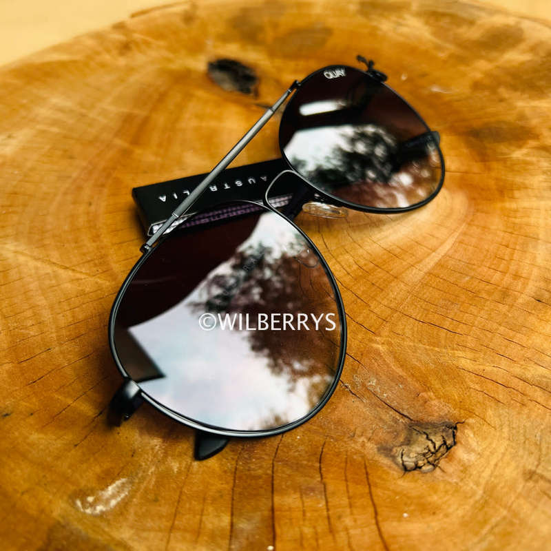QUAY Australia Womens LICKETY SPLIT AVAITOR Sunglasses **AUTHENTIC BRAND NEW