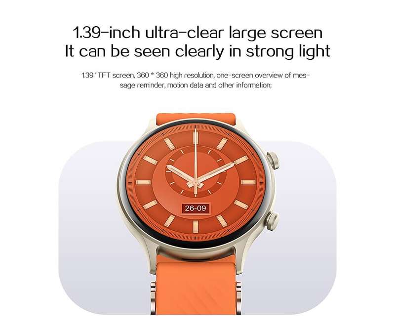 NORTH EDGE Companion all-in-one Smart Watch Black