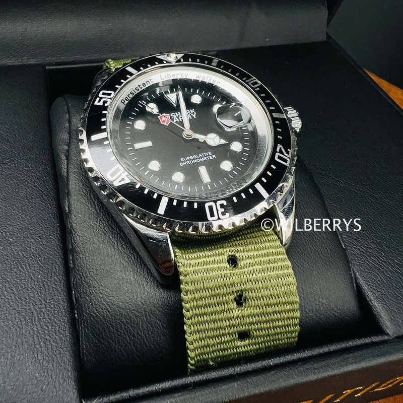 SHARK ARMY hawk Pacifistor 42mm Watch Brand new!