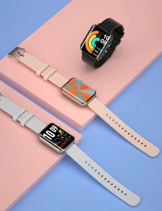 NORTH EDGE Cuva II all-in-one Smart Watch Silver Chassis | Grey Silicone Strap