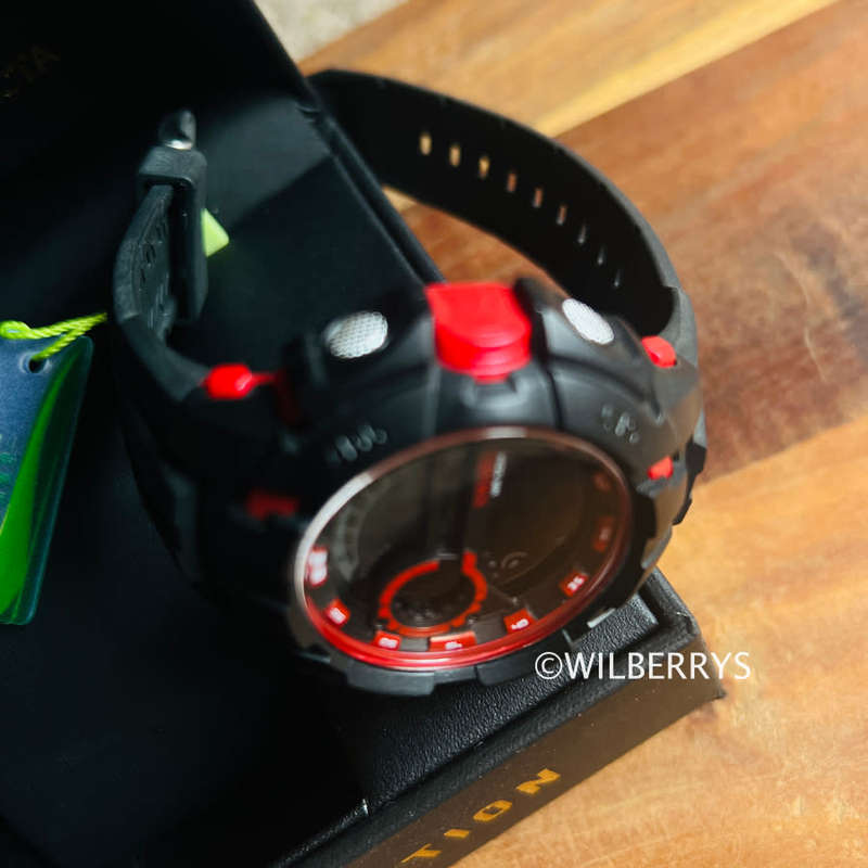 SMAEL Mens S-SHOCK Classic Digital Watch Black / Red