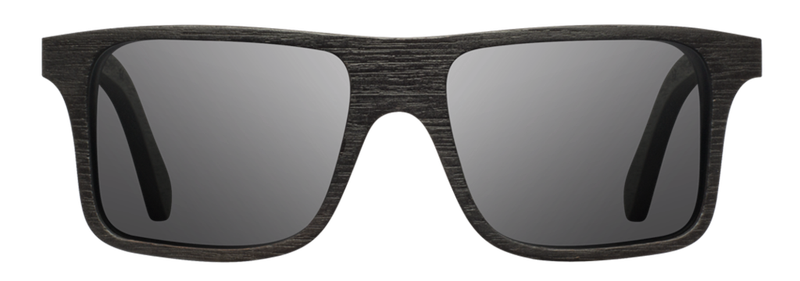SCHWOOD Men Premium Luxury Wooden Dark Walnut Polarised Sunglasses