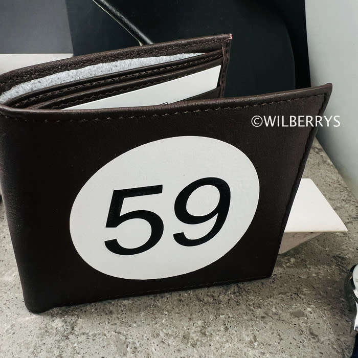 TOM & FRED London® Premium Leather British Racing Tribute Wallet in Light Brown