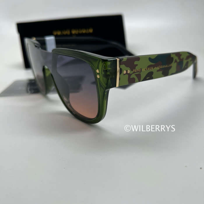 PRIVE REVAUX LOVE VALENTINA x Adriana Lima - Ivy Camo Sunglasses NEW 100% GENUINE