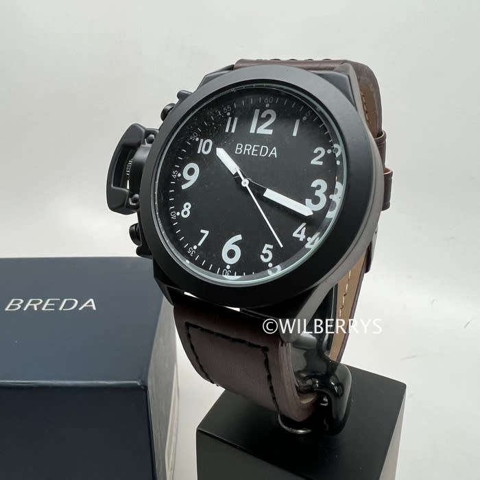 BREDA Mens 47mm Submariner Watch
