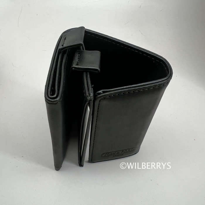 TOM and FRED London® BLACK Freddy 2.0 Genuine Leather Speed Wallet