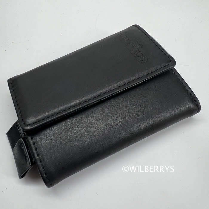 TOM and FRED London® BLACK Freddy 2.0 Genuine Leather Speed Wallet
