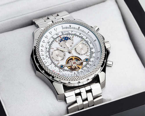 **ONLY LIMITED MADE WORLDWIDE* KOTTE & CO Automatic 35 Jewel ATLANTIC Men's Chromograph Watch w/ box