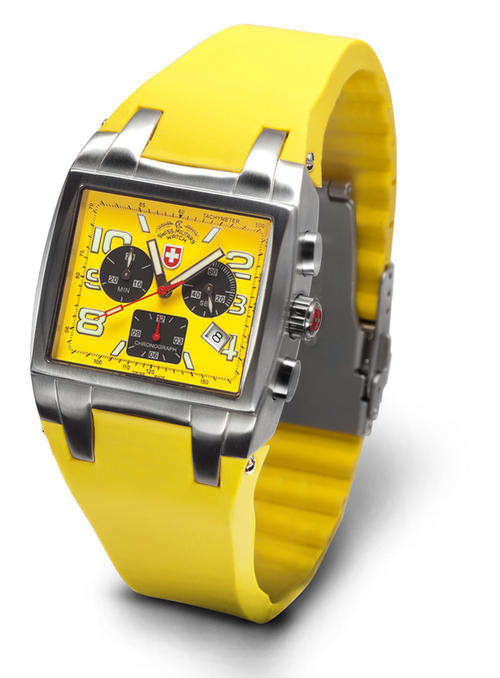 *LOW START BID* CX SWISS MILITARY Men's NAVY SEALS II Chronograph Watch RRP @ R7,200.00