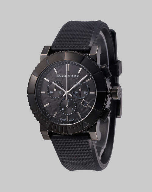 BURBERRY Men's BU2301 Heritage Chronograph Swiss Watch *W. PAPERS, BAG*