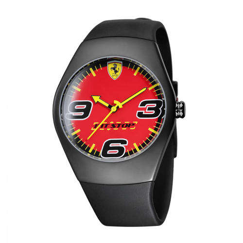 FERRARI Pitstop PVD Watch Brand New, boxed and sealed.