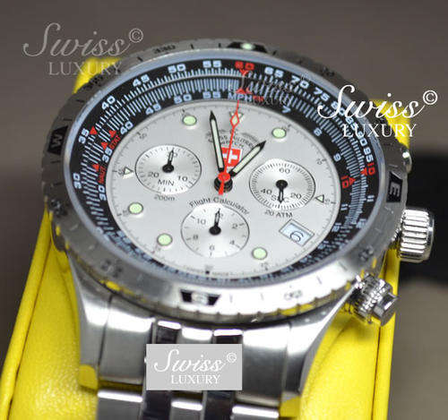 R10,000.00 >> CX SWISS MILITARY **AIRFORCE ONE** 200 METER AF1 CHRONOGRAPH LIMITED EDITION WATCH
