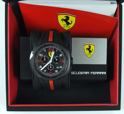 **R7,000.00** FERRARI F1 FAST LAP CARBON FIBRE 270033653 CHRONOGRAPH LIMITED EDITION WATCH