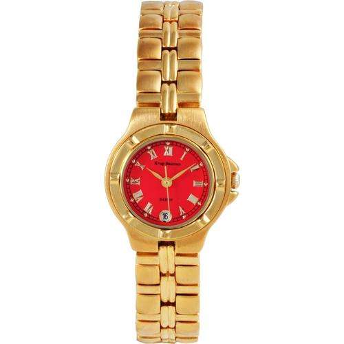 **Brand New** KRUG BAUMEN Ladies Baron Elegant British Timepiece boxed w. papers, warranty