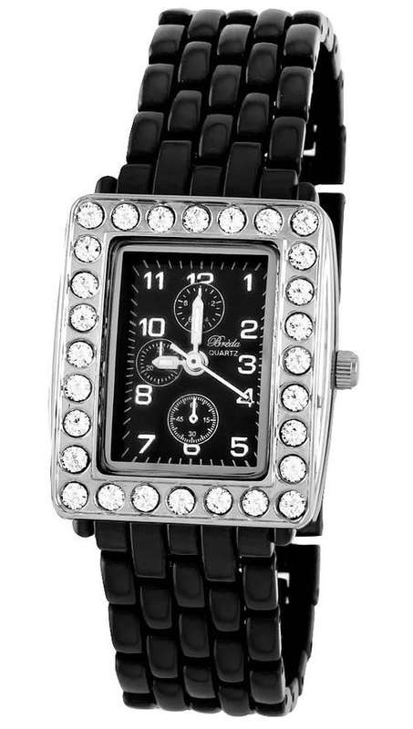 BREDA Timepieces U.S.A. Serena Black Ladies Watch BRAND NEW, BOXED, HOT!!