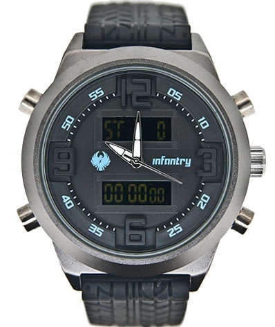 INFANTRY MILITARY CO. Men's ROADBLOCK Watch BRAND NEW, BOXED, FULLY LOADED!