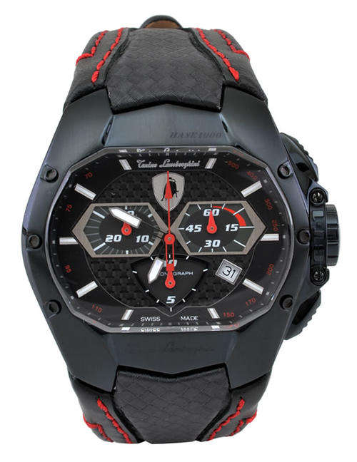 **R21,000.00** TONINO LAMBORGHINI GT 820B Carbon Chronograph Watch BRAND NEW, 100% GENUINE!!!