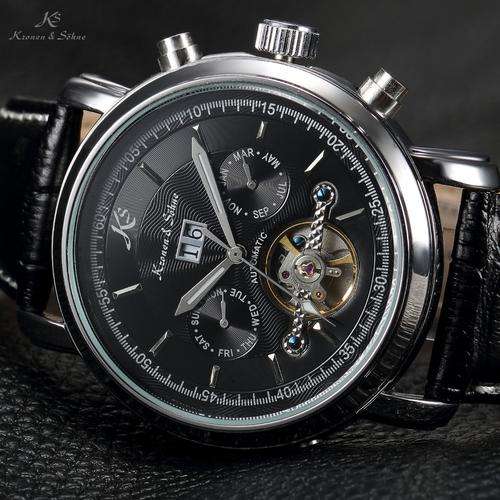 KRONEN & SOHNE Tourbillon Automatic Mechanical Watch BRAND NEW w/ box, papers, warranty