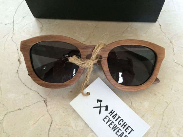 1st in SA! *RRP @ R1400* HATCHET of America "Engineer" POLARIZED Duwood Sunglasses