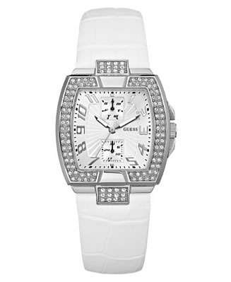 Brand New GUESS RockStar Silver Crystal Ladies Watch