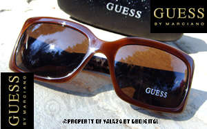 **R2,900.00** Authentic GUESS Sexy Wild Tiger Sunglasses + Certificate + Carry Case