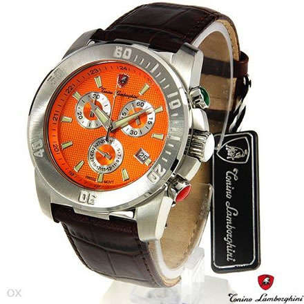 **R25,000.00** TONINO LAMBORGHINI Men's Speed Chronograph Watch + Certificate + Collector Box