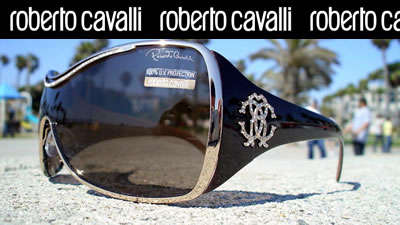 R4,850.00 >> Authentic ROBERTO CAVALLI Ladies Diamante Sunglasses
