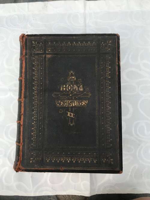 Family Bible 1871 antiquarian