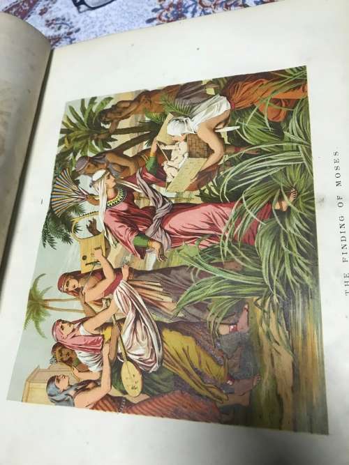 Family Bible 1871 antiquarian