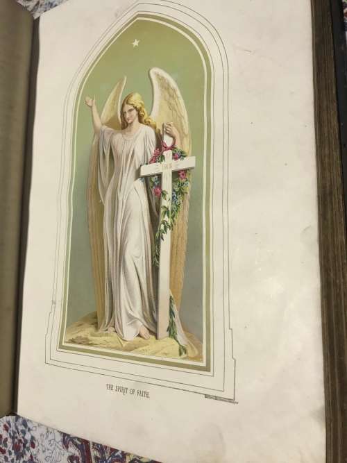 Family Bible 1871 antiquarian