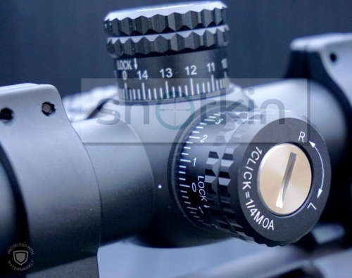 RUDOLPH OPTIC / SCOPE - V1 5-25x50 RIFLESCOPE 30MM TUBE WITH T3 ILLUMINATED RETICLE