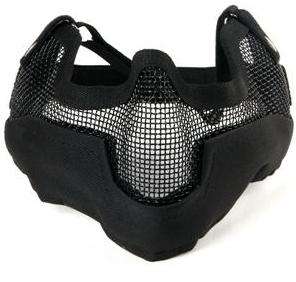 Steel Mesh Face Protective Mask for Paintball (Black) *FREE SHIPMENT*SA ONLY*
