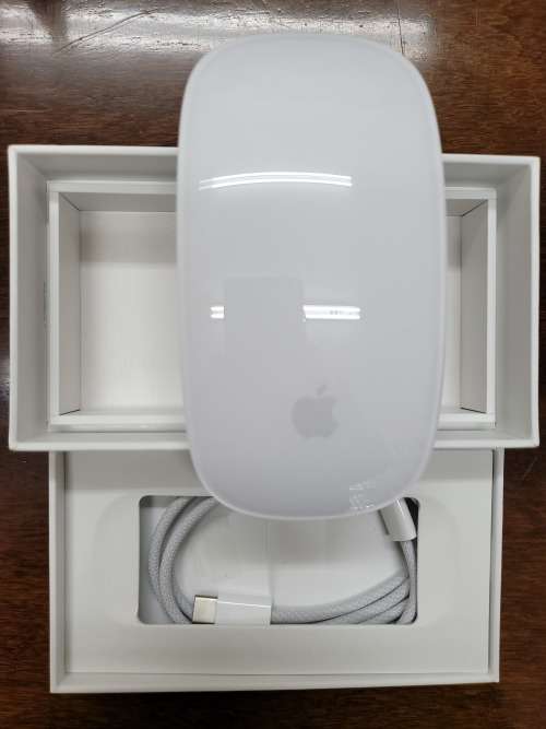 Apple Magic Mouse 2 White as New with Original Box and Original Braided Cable