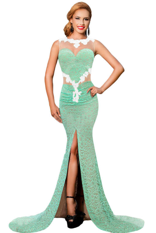 Split Maxi Party Dress