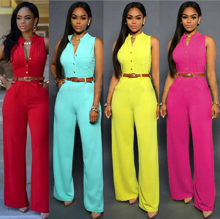 Belted Jumpsuit