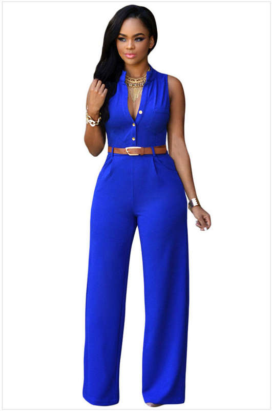 Belted Jumpsuit