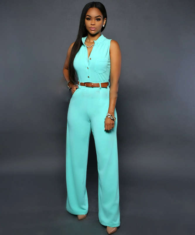 Belted Jumpsuit