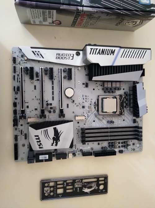 I5 6600k & z170a Mpower Gaming Titanium Motherboard
