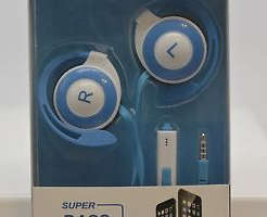 Super Bass Earphone for iPhone, Ipod, Android. Available in Black, Blue, Red and White.