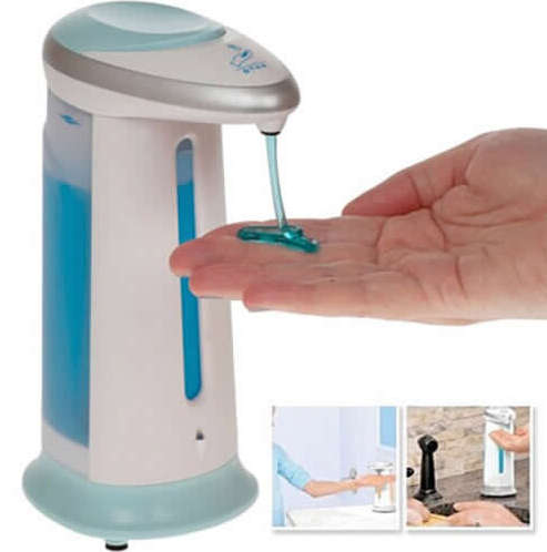 Hands-Free Soap Dispenser. Motion Activated. Lights Up and Chimes.