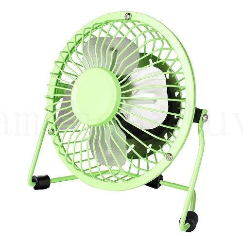 Powerful Mini USB Fan. Silent, Portable & Efficient. Can be plugged in anywhere you go.