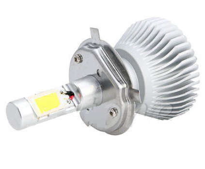 H4 LED Headlight bulbs. 12v Hi/Low. Car Upgrade Conversion kit. Super white 6500K White.